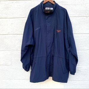 Vintage Reebok Men’s Long Utility Jacket Coat 2XL